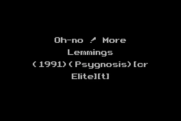 Oh-no ! More Lemmings (1991)(Psygnosis)[cr Elite][t]