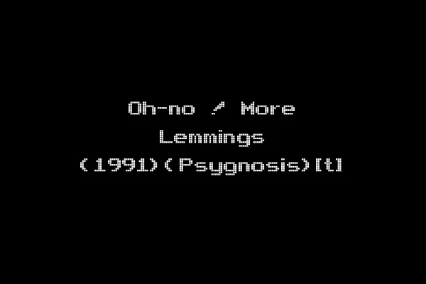 Oh-no ! More Lemmings (1991)(Psygnosis)[t]