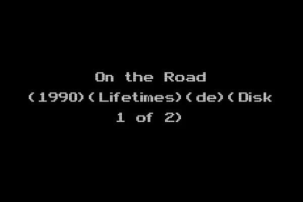 On the Road (1990)(Lifetimes)(de)(Disk 1 of 2)