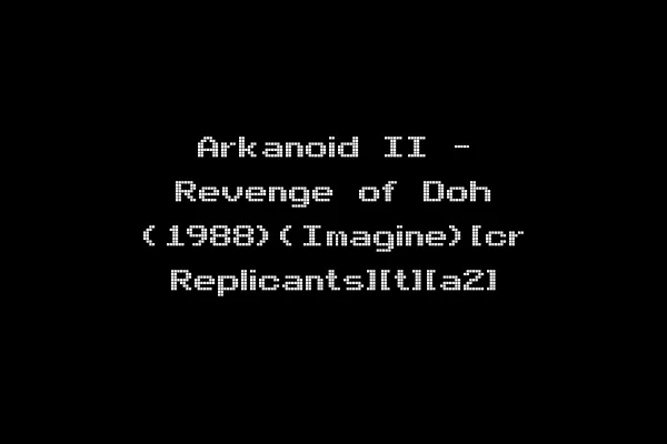 Arkanoid II - Revenge of Doh (1988)(Imagine)[cr Replicants][t][a2]