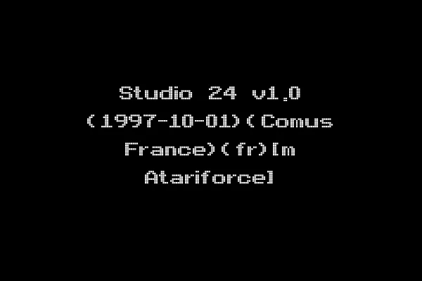 Studio 24 v1.0 (1997-10-01)(Comus France)(fr)[m Atariforce]