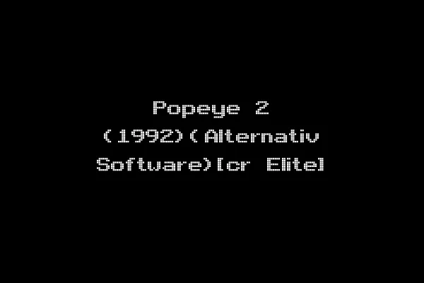 Popeye 2 (1992)(Alternativ Software)[cr Elite]