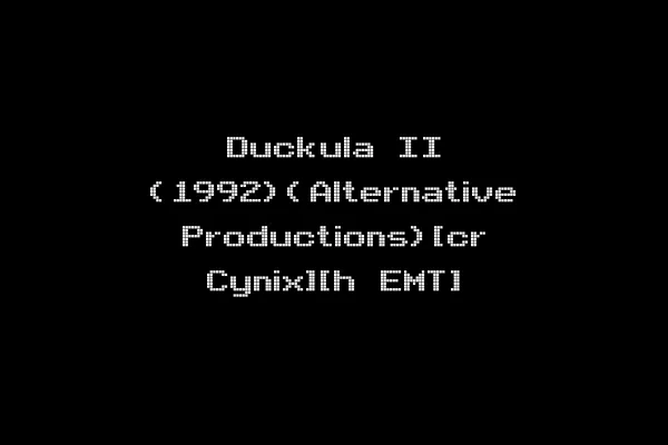 Duckula II (1992)(Alternative Productions)[cr Cynix][h EMT]