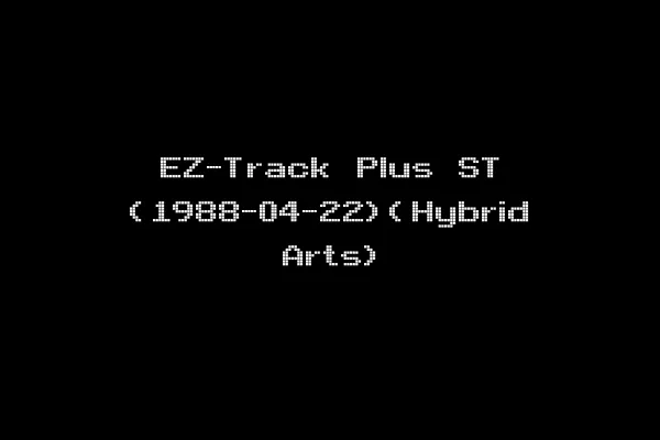 EZ-Track Plus ST (1988-04-22)(Hybrid Arts)