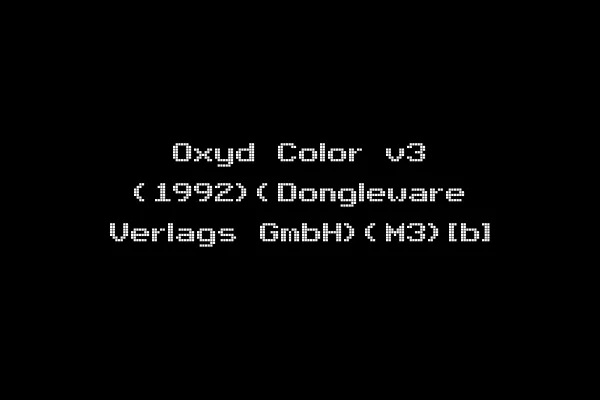 Oxyd Color v3 (1992)(Dongleware Verlags GmbH)(M3)[b]
