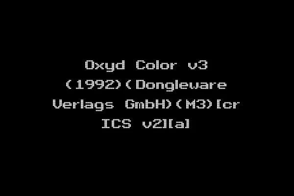 Oxyd Color v3 (1992)(Dongleware Verlags GmbH)(M3)[cr ICS v2][a]