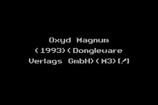 Oxyd Magnum (1993)(Dongleware Verlags GmbH)(M3)[!]