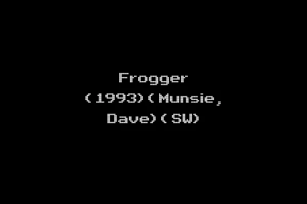 Frogger (1993)(Munsie, Dave)(SW)
