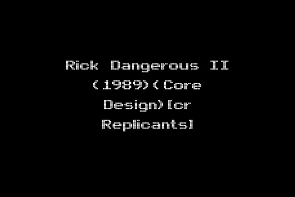 Rick Dangerous II (1989)(Core Design)[cr Replicants]