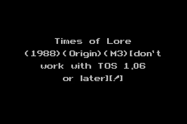 Times of Lore (1988)(Origin)(M3)[don't work with TOS 1.06 or later][!]