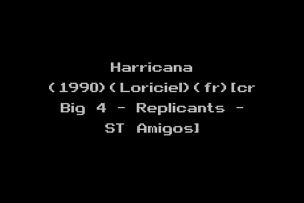 Harricana (1990)(Loriciel)(fr)[cr Big 4 - Replicants - ST Amigos]