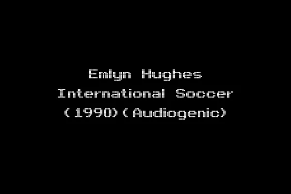 Emlyn Hughes International Soccer (1990)(Audiogenic)