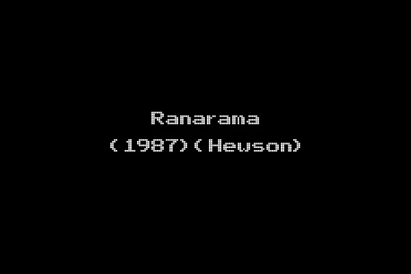 Ranarama (1987)(Hewson)