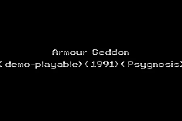 Armour-Geddon (demo-playable)(1991)(Psygnosis)