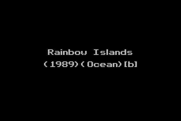 Rainbow Islands (1989)(Ocean)[b]