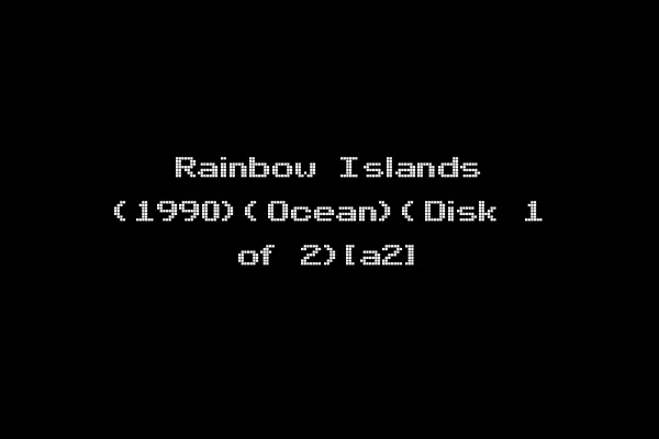 Rainbow Islands (1990)(Ocean)(Disk 1 of 2)[a2]