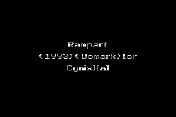 Rampart (1993)(Domark)[cr Cynix][a]