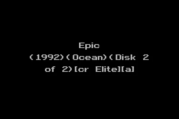 Epic (1992)(Ocean)(Disk 2 of 2)[cr Elite][a]