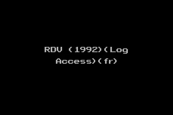 RDV (1992)(Log Access)(fr)