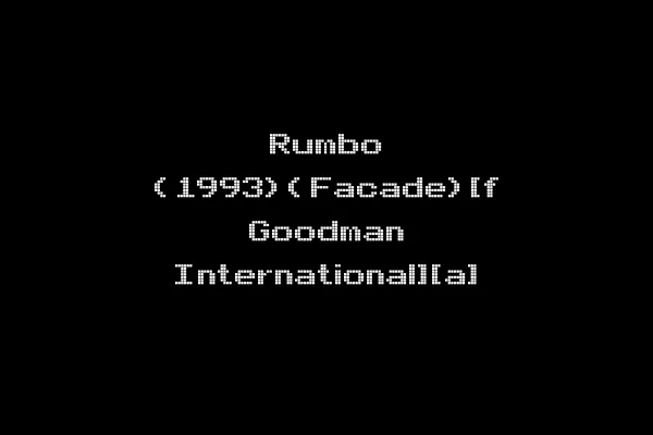 Rumbo (1993)(Facade)[f Goodman International][a]