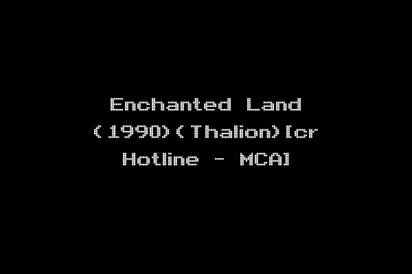 Enchanted Land (1990)(Thalion)[cr Hotline - MCA]