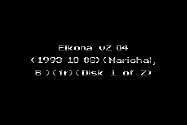 Eikona v2.04 (1993-10-06)(Marichal, B.)(fr)(Disk 1 of 2)