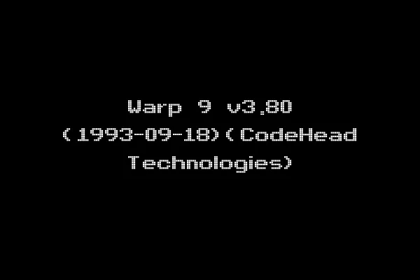 Warp 9 v3.80 (1993-09-18)(CodeHead Technologies)