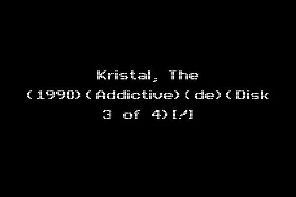 Kristal, The (1990)(Addictive)(de)(Disk 3 of 4)[!]