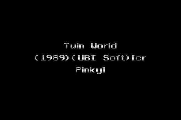 Twin World (1989)(UBI Soft)[cr Pinky]