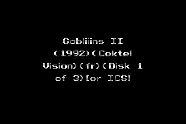 Gobliiins II (1992)(Coktel Vision)(fr)(Disk 1 of 3)[cr ICS]