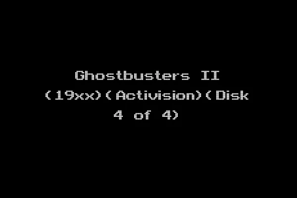 Ghostbusters II (19xx)(Activision)(Disk 4 of 4)