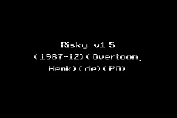 Risky v1.5 (1987-12)(Overtoom, Henk)(de)(PD)