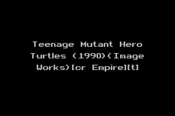 Teenage Mutant Hero Turtles (1990)(Image Works)[cr Empire][t]