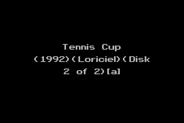 Tennis Cup (1992)(Loriciel)(Disk 2 of 2)[a]