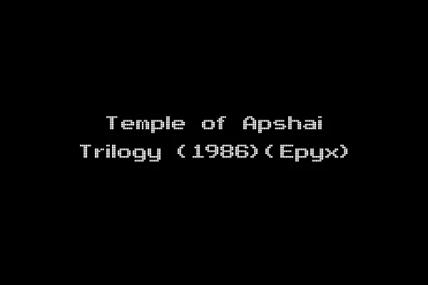 Temple of Apshai Trilogy (1986)(Epyx)