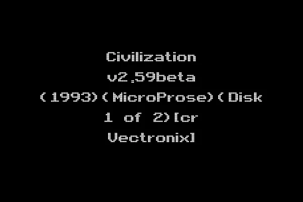 Civilization v2.59beta (1993)(MicroProse)(Disk 1 of 2)[cr Vectronix]