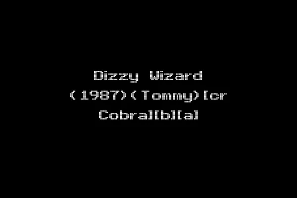 Dizzy Wizard (1987)(Tommy)[cr Cobra][b][a]