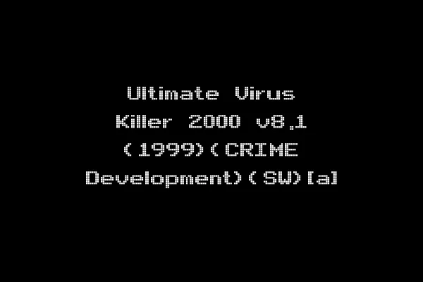 Ultimate Virus Killer 2000 v8.1 (1999)(CRIME Development)(SW)[a]