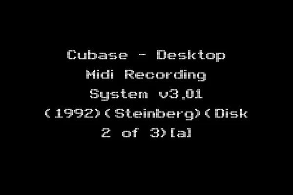 Cubase - Desktop Midi Recording System v3.01 (1992)(Steinberg)(Disk 2 of 3)[a]