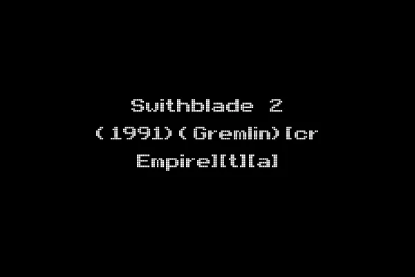 Swithblade 2 (1991)(Gremlin)[cr Empire][t][a]