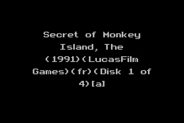 Secret of Monkey Island, The (1991)(LucasFilm Games)(fr)(Disk 1 of 4)[a]