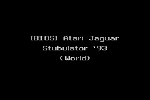 [BIOS] Atari Jaguar Stubulator '93 (World)