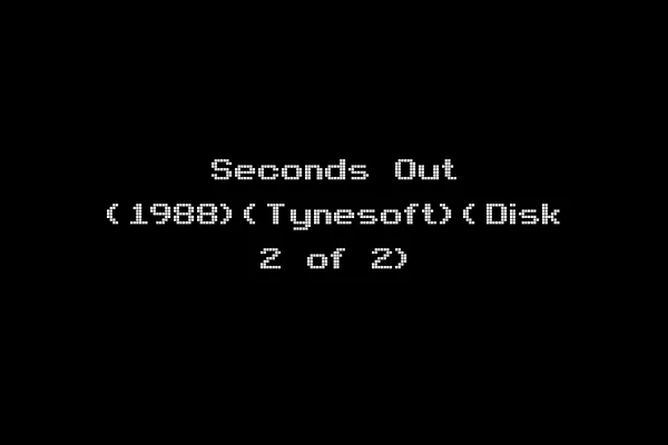 Seconds Out (1988)(Tynesoft)(Disk 2 of 2)