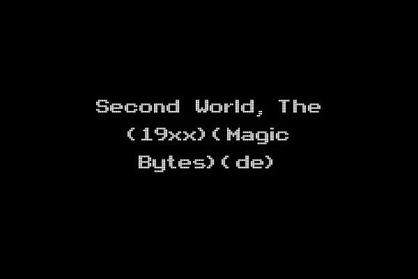 Second World, The (19xx)(Magic Bytes)(de)