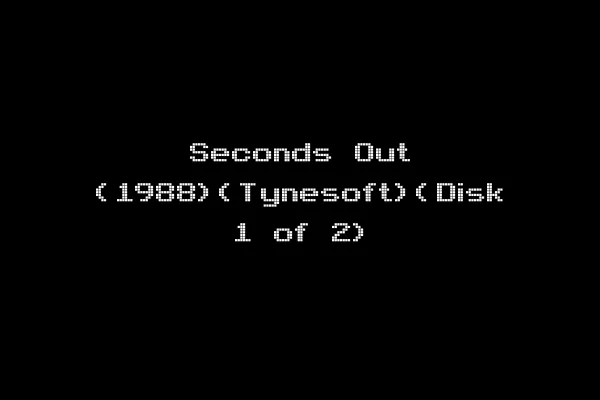 Seconds Out (1988)(Tynesoft)(Disk 1 of 2)