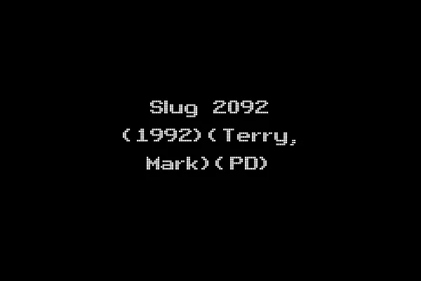 Slug 2092 (1992)(Terry, Mark)(PD)