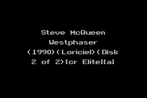 Steve McQueen Westphaser (1990)(Loriciel)(Disk 2 of 2)[cr Elite][a]