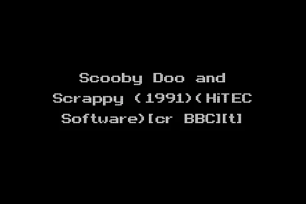 Scooby Doo and Scrappy (1991)(HiTEC Software)[cr BBC][t]