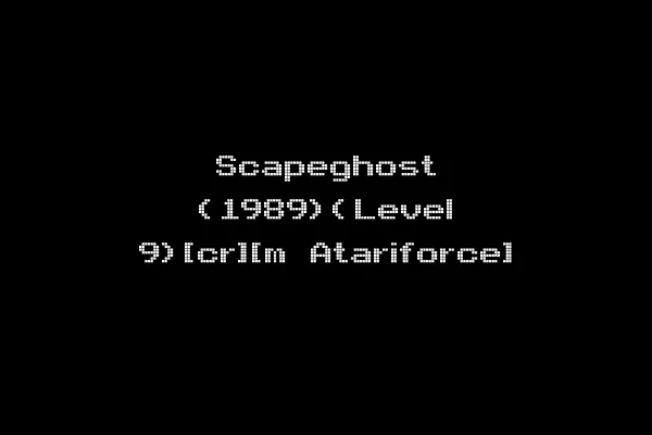 Scapeghost (1989)(Level 9)[cr][m Atariforce]