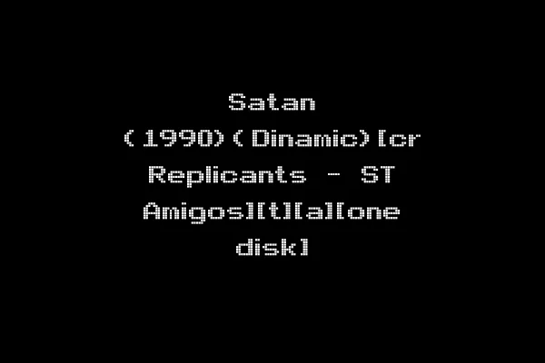 Satan (1990)(Dinamic)[cr Replicants - ST Amigos][t][a][one disk]